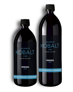 Colloidal cobalt in 100ml, 500ml and 1l from Trimedea