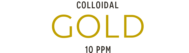 Colloidal gold 10ppm produced with high voltage plasma process