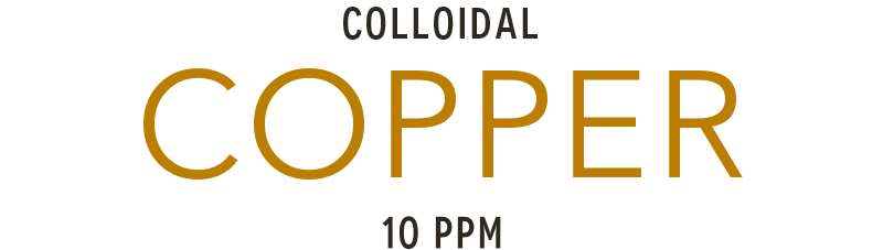 Colloidal copper 10ppm produced with high voltage plasma process HVAC