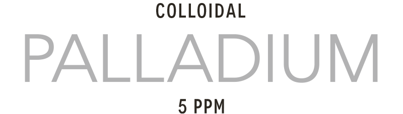 Colloidal palladium produced with high-voltage plasma process