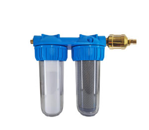 AQUNA Basic Duo Wasserfilter mit UMH Wasseraktivierung