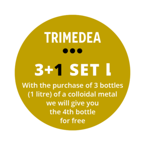 Dreier-Set kolloidale Metalle