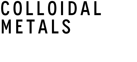 Colloidal metals from TRIMEDEA