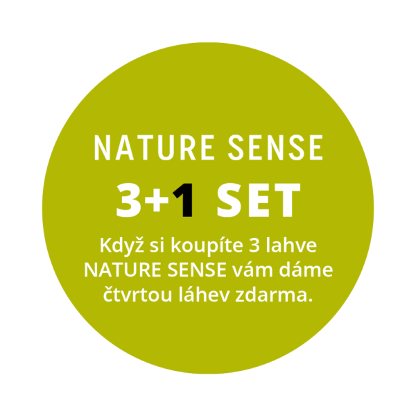 NATURE SENSE Set: 3 Flaschen + 1 kostenfrei