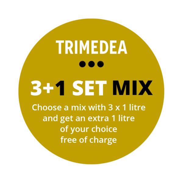 Triple Set Mix: 3 x 1000ml Colloidal Metals Set + 1 free of charge